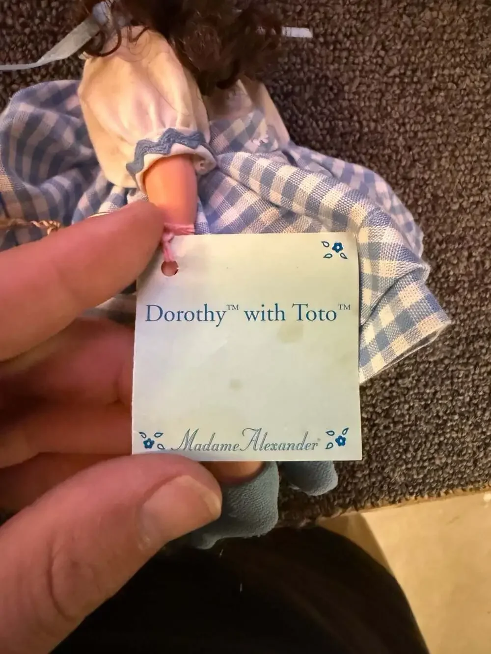 Madame Alexander 8-Inch Wizard of Oz Dorothy with Toto Doll